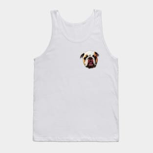 Realistic Bulldog #3 Tank Top